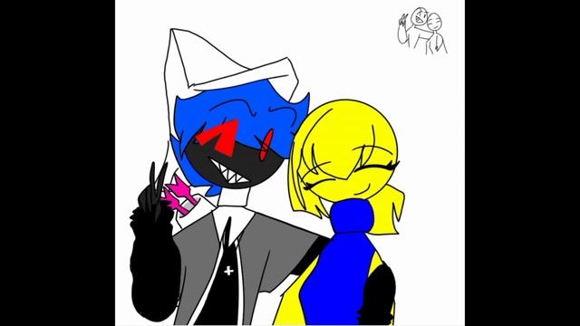 Speed-paint of Me & Score's Roblox avatars (My bestfriend) & Fallen in the background.. смотреть онлайн