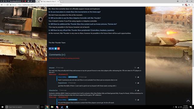 War Thunder - Xbox One Edition Announcement (Discussion/Rant) смотреть онлайн