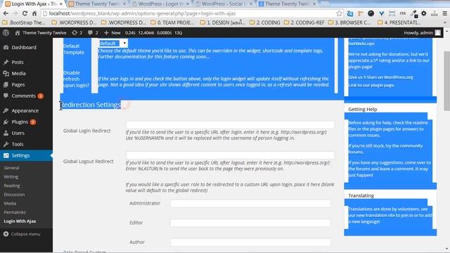 Plugin Wordpress : สมัครสมาชิกใหม่ Login With Ajax смотреть онлайн