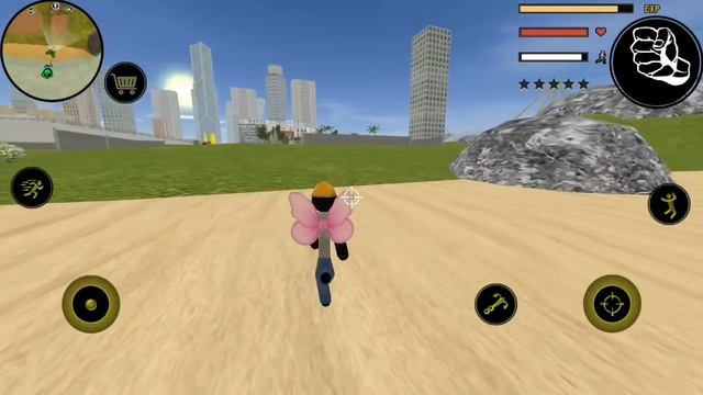 Stickman Rope Hero Vice Town Crime Simulate Video Game #66 (Naxeex LLC) Android Gameplay [HD] смотреть онлайн