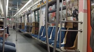 Метропоезд "Юбилейный". Обзор и технические подробности. Транспортное 3. #метро #юбилейный #поезд