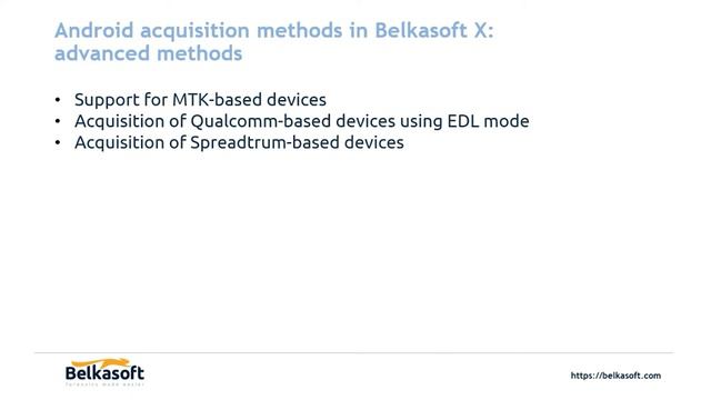 Android Forensics with Belkasoft 2024 - 3.1.Overview of chipset-specific Android acquisition methods смотреть онлайн