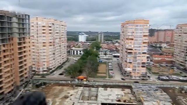 Вид на Краснодар с новостроек смотреть онлайн