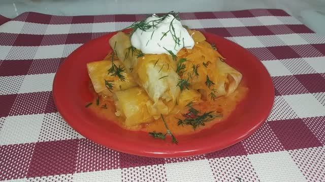 Голубцы с куриным фаршем. ВКУСНО и полезно на обед и ужин! смотреть онлайн