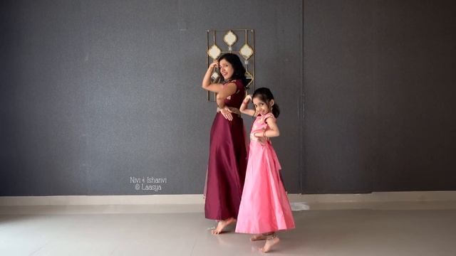 Sajna | Say Yes To The Dress | Badshah | Nivi And Ishanvi | Mom Daughter Dance | Laasya