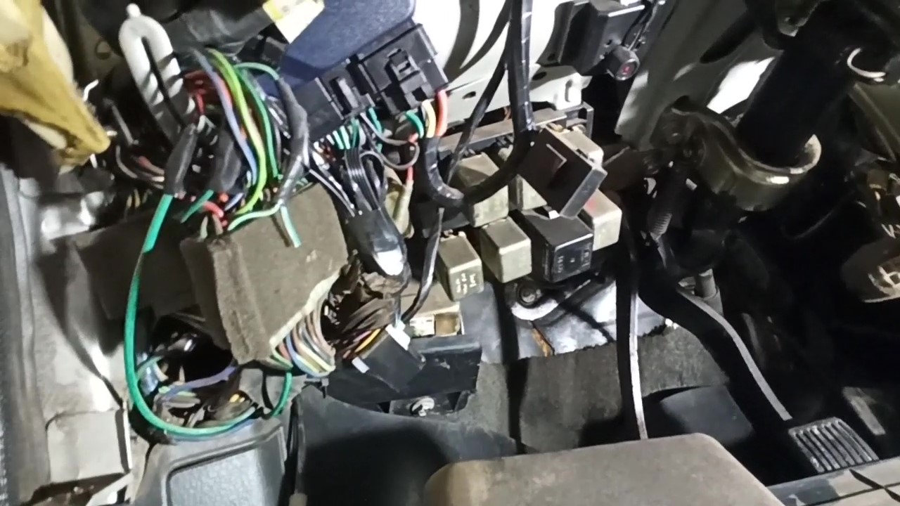 Ремонт электрической цепи управления стартером своими руками. История из жизни смотреть онлайн