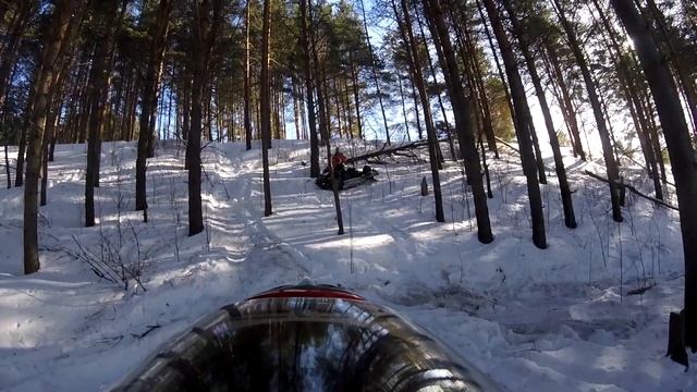 Polaris SKS 800 vs Linx boondocker 600, 2018 march, Arhangelsk region смотреть онлайн