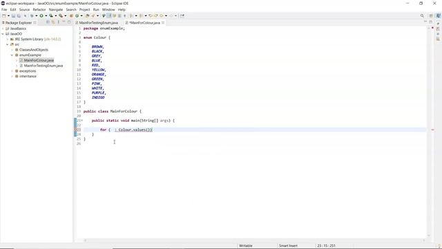 Java - How to loop through an Enum's values смотреть онлайн