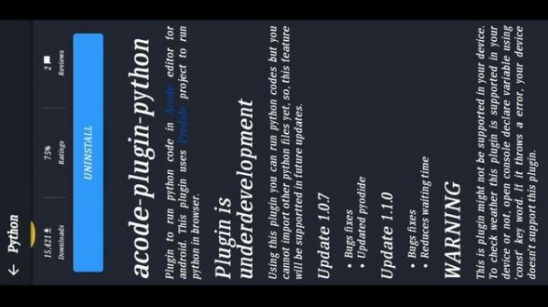 Install And Run Python Acode Editor In Android Mobile