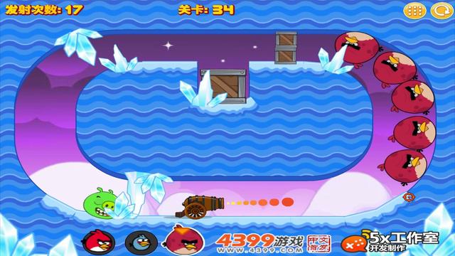 Angry Birds Cannon Collection 2 - THROW ALL STONE TO HUGE PIG! смотреть онлайн