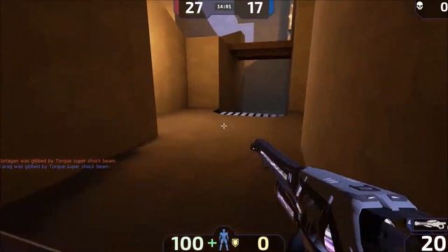 Unreal Tournament 2014 - Pre-Alpha Gameplay - III: Instagib смотреть онлайн