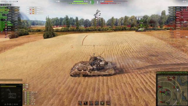 Прохоровский дрифт. Турбо-Maus даёт угла. Фризы, баги, лаги в комплекте. Общий тест 1.21.0 смотреть онлайн