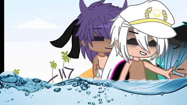 player siblings go to the Beach be like: || Among Us logic|| смотреть онлайн