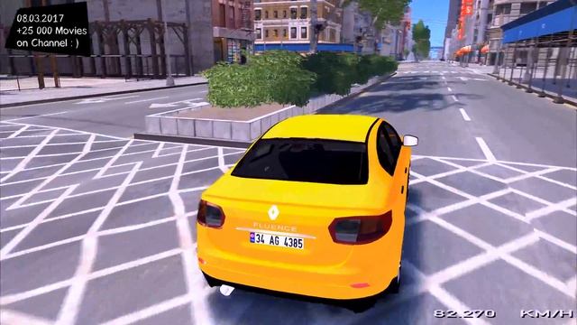 Renault Fluence - GTA IV 2160p / ? 4K / 60FPS ? GTX 1080 _REVIEW смотреть онлайн