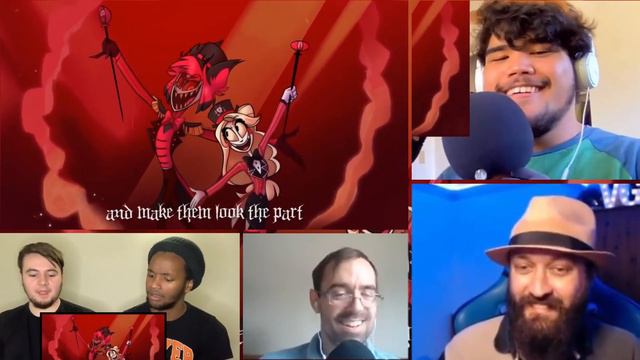 HEAVEN 2 HELL - (A Hazbin Hotel Inspired Song) REACTION MASHUP смотреть онлайн