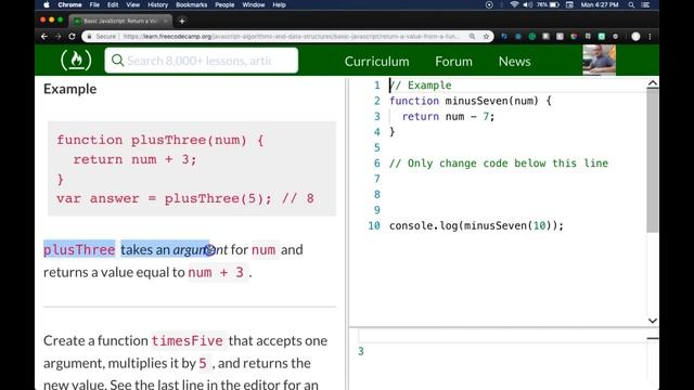 freeCodeCamp's Global Scope and Functions, Understanding Local & Global Variables In JS (8) смотреть онлайн
