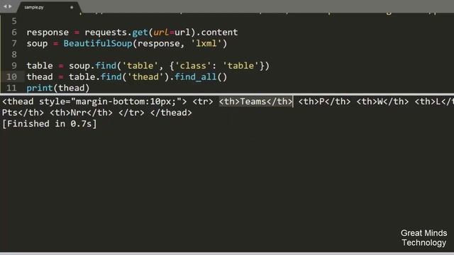 Python Web Scraping - HTML Table | Tamil | iCoding смотреть онлайн