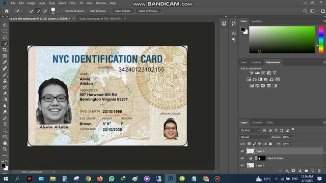 how to eit psd file fo usa id card and usa driving license смотреть онлайн
