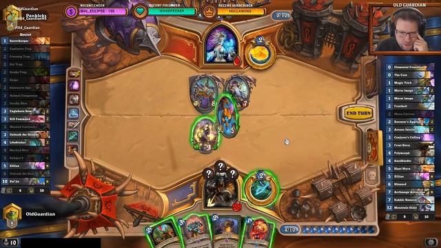 Secret Hunter deck guide and gameplay (Hearthstone Rise of Shadows) смотреть онлайн