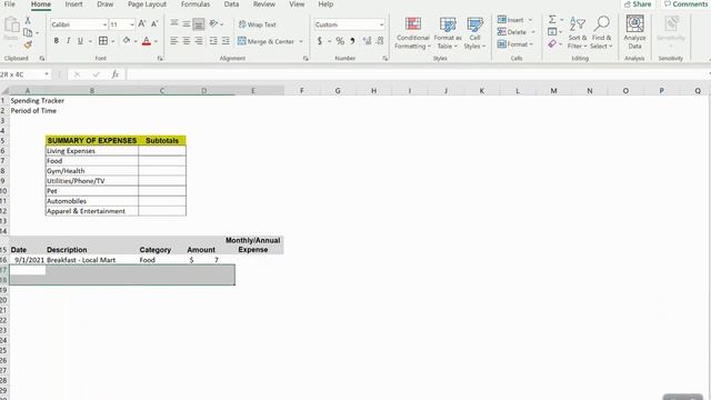 How to Track Your Spending using Excel смотреть онлайн