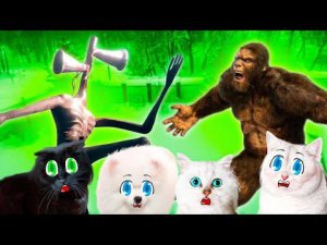 БОЙ! СИРЕНОГОЛОВЫЙ СРАЖАЕТСЯ со СНЕЖНЫМ ЧЕЛОВЕКОМ !!! За КОГО болеешь ТЫ?