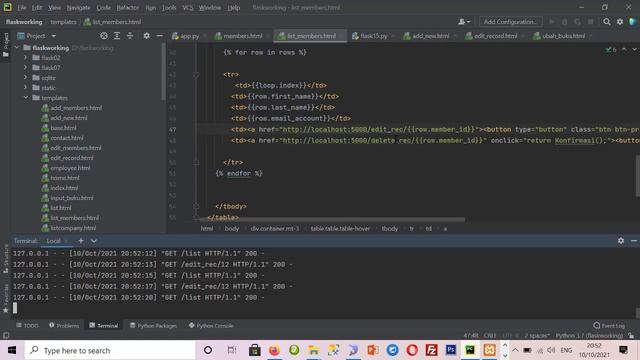 19- FLASK SQLALCHEMY (PART-05) - CRUD UPDATE смотреть онлайн
