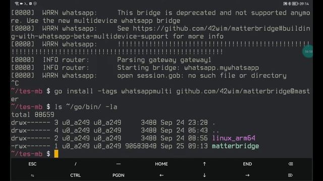 Menghubungkan WhatsApp dengan Telegram Menggunakan Matterbridge смотреть онлайн