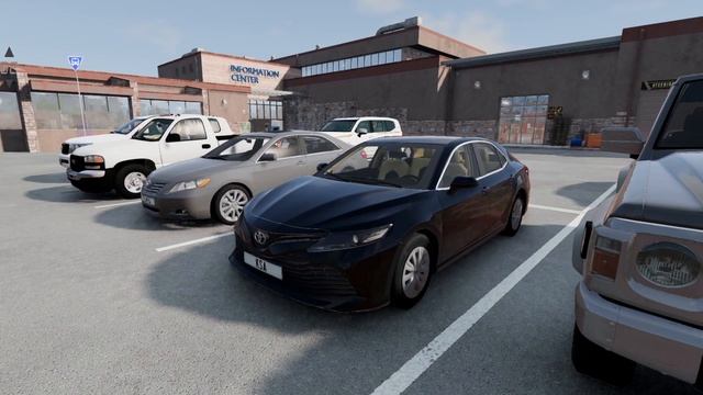 محاكي الحوادث | شريت كامري 2021 هجولت عليها و راحت تالف ?✌️ BeamNG drive смотреть онлайн