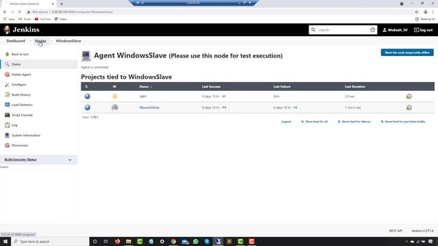 Jenkins Master Slave Setup Using AWS Windows (EC2) - Step By Step Guide смотреть онлайн