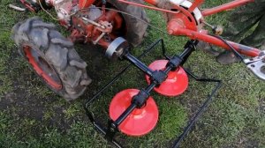 Роторная косилка на мотоблоке МТЗ - 06