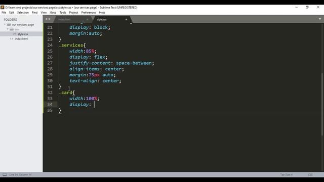 Responsive Our Services Page | Our Services Page In HTML and CSS | HTML CSS Tutorial смотреть онлайн