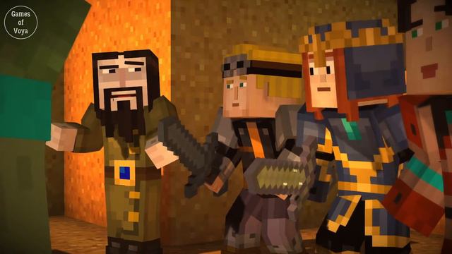 Minecraft Story Mode - Майнкрафт Режим Историй - Фильм - Эпизод 7 - Доступ запрещён - Первая серия смотреть онлайн