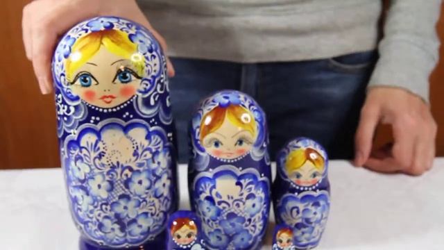 Матрешка Синеглазка 5 м | Русская матрёшка Синеглазка смотреть онлайн