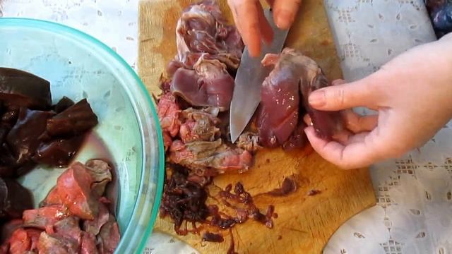 СУБПРОДУКТЫ ( ПЕЧЕНЬ СЕРДЦЕ ЛЕГКИЕ ) ПОТРОХА БАРАНЬИ смотреть онлайн