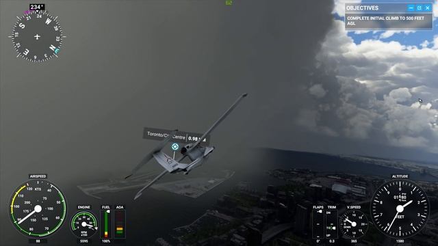 Microsoft Flight Simulator 2020 || Ultra Settings || Toronto Downtown CN Tower & Ripleys Aquarium смотреть онлайн