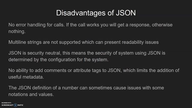 SDV602 - MS3 - JSON Presentation смотреть онлайн