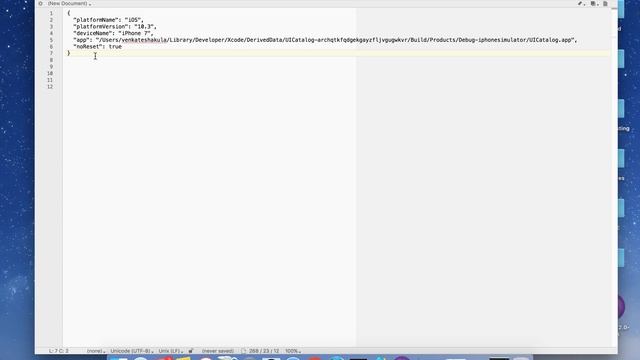 Appium Python Tutorial - Appium Desktop Setup for iOS with Desired Capabilities смотреть онлайн