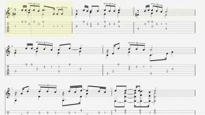Hotel California - Fingerstyle Guitar TAB