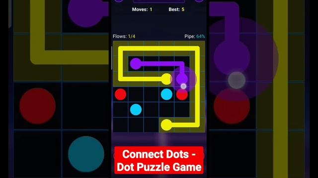 #Level497 Connect Dots - Dot Puzzle Game #Shorts смотреть онлайн