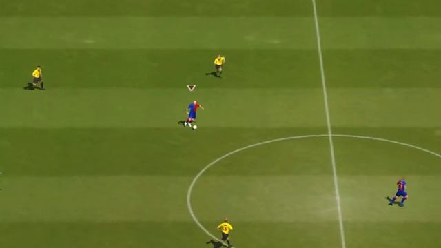 Первый матч в FIFA 2005 и создаем новую карьеру. смотреть онлайн
