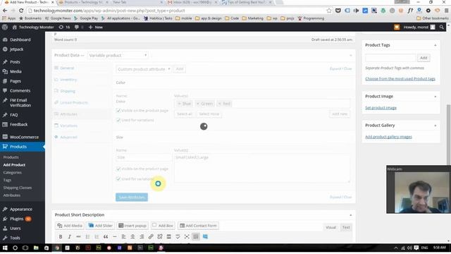 Wordpress Woocommerce Changing Images on Color and Size Change смотреть онлайн