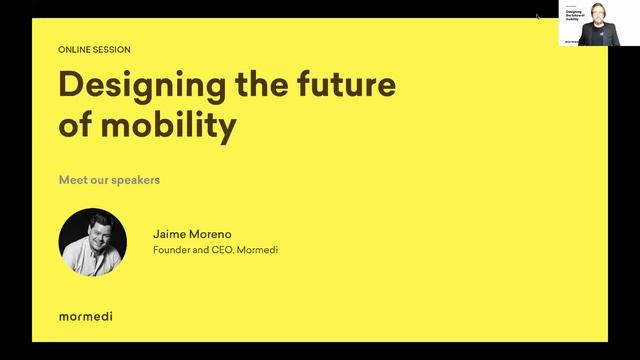 Mormedi online session Designing the Future of Mobility with Ferrovial, HyperloopTT and IDSA смотреть онлайн