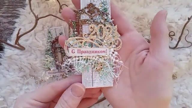 Видеообзор новогодних/рождественских скраплингов специально для Fantasy