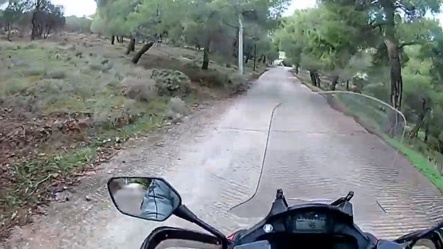 Honda NC 750 Integra.Kouvaras Forest.