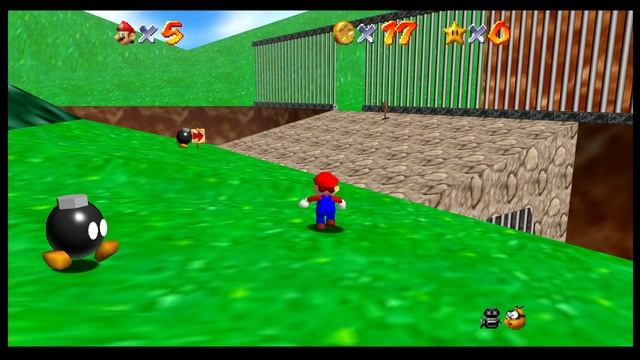 SUPER MARIO 64 - 4K 16:9 RTX 2080ti - N64 emulator Project 64 смотреть онлайн