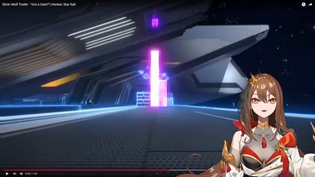 SHE IS SO COOL?! Silver Wolf Trailer - "Got a Date?" REACTION | Honkai: Star Rail смотреть онлайн