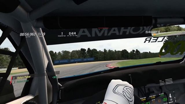 RaceRoom | GTR-Masters WTCR 2021 Tavasz - R01 Brands Hatch GP - Onboard [VR]