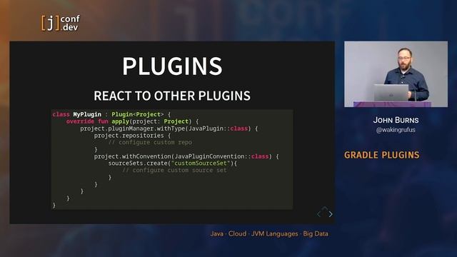 Jconf 2022 - John Burns - Gradle Plugins смотреть онлайн
