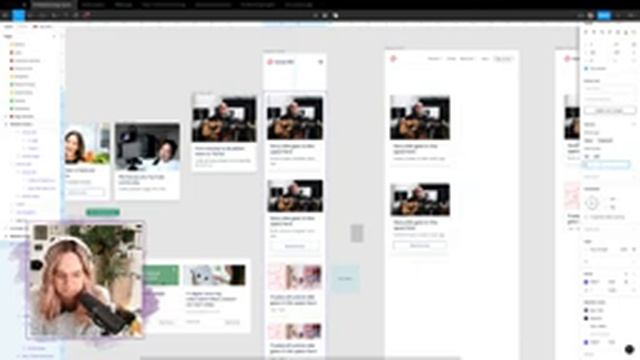 Creating a design system card component in Figma [Coworking Club stream] смотреть онлайн