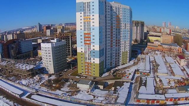 ЖК"Ямайка" с высоты птичьего полёта смотреть онлайн